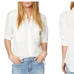 Sanctuary Steady Boyfriend Roll Tab Shirt - XS